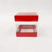 12x12x12 Çiftli Kırmızı Kutu - Görsel 1