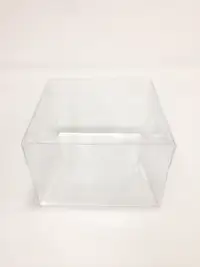 12x12x12 Full Asetat Kutu (Şeffaf PVC) - Görsel 1