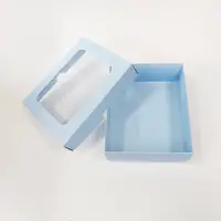 15x12x5 Pencereli Mavi Kutu - Görsel 1