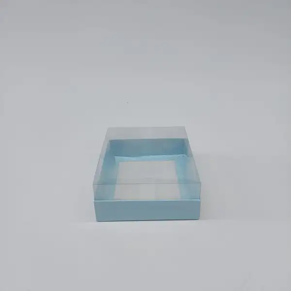 15x12x5 Mavi Altı Kartonlu Asetat Kutu