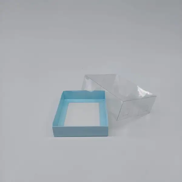 15x12x5 Mavi Altı Kartonlu Asetat Kutu