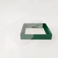 15x15x5 Yeşil Altı Kartonlu Asetat Kutu - Görsel 2