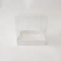 15x15x15 Beyaz Altı Kartonlu Asetat Kutu - Görsel 1