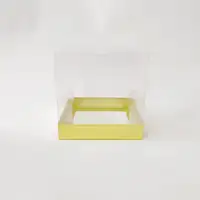 15x15x15 Altın Altı Kartonlu Asetat Kutu - Görsel 1