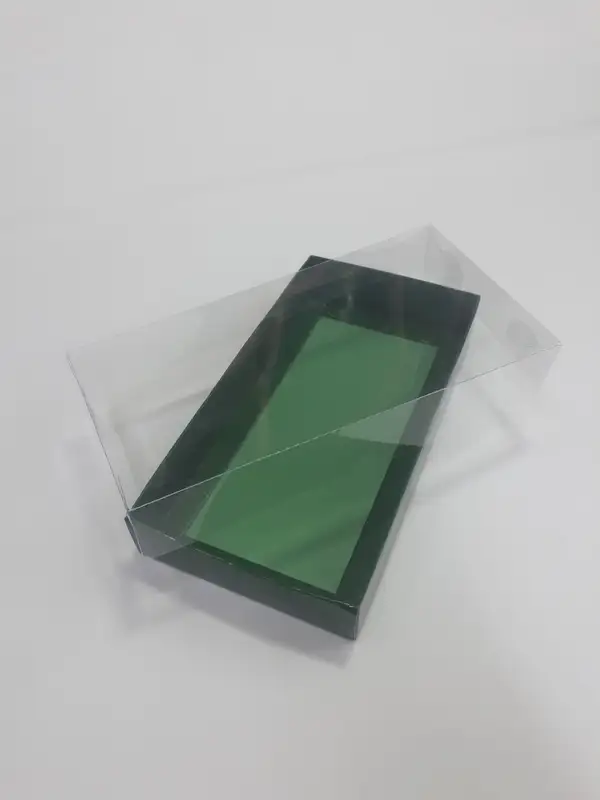 20x10x3 Yeşil Altı Kartonlu Asetat Kutu