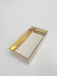 20x10x3 Altın Altı Kartonlu Asetat Kutu - Görsel 2