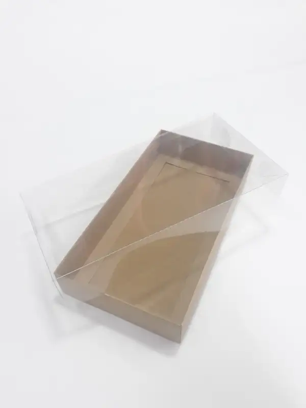 20x10x3 Kraft Altı Kartonlu Asetat Kutu