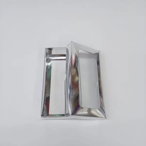 20x10x5 Pencereli Gümüş Kutu