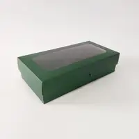 20x10x5 Pencereli Yeşil Kutu - Görsel 1
