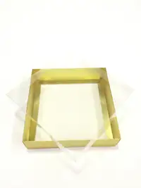 20x20x5 Altın Altı Kartonlu Asetat Kutu - Görsel 1