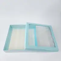 25x25x5 Pencereli Mavi Kutu - Görsel 2