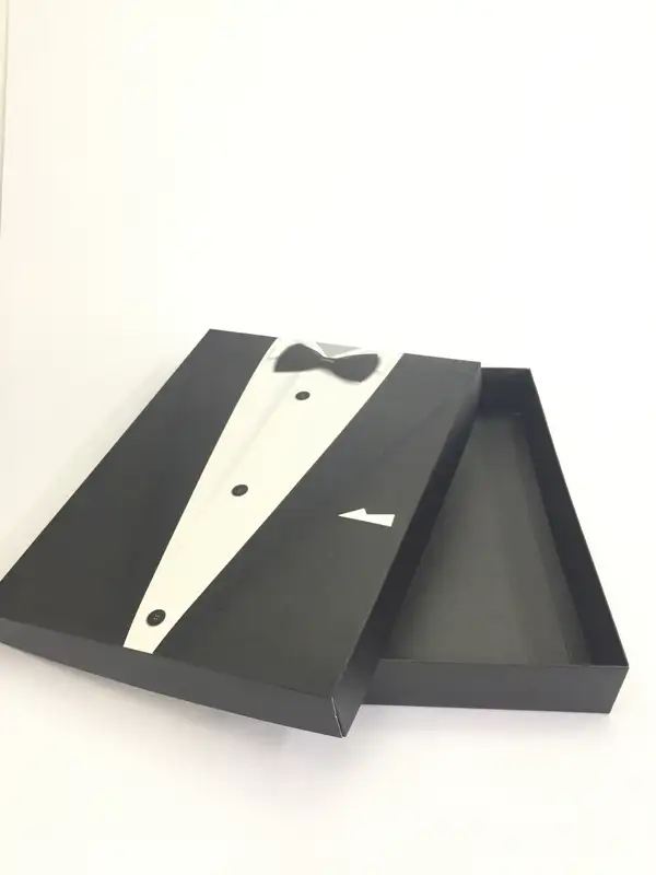 33x26x5 Siyah Damat Figürlü Komple Kutu