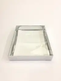 33x26x5 Gümüş Altı Kartonlu Asetat Kutu - Görsel 2