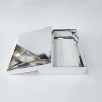 33x26x8 Komple Gümüş Kutu - Görsel 2