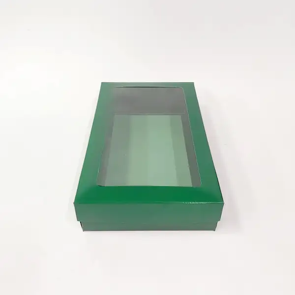 25x15x5 Pencereli Yeşil Kutu