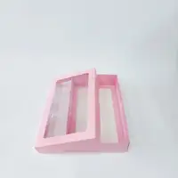 25x15x5  Çerçevili Pembe  Kutu - Görsel 3