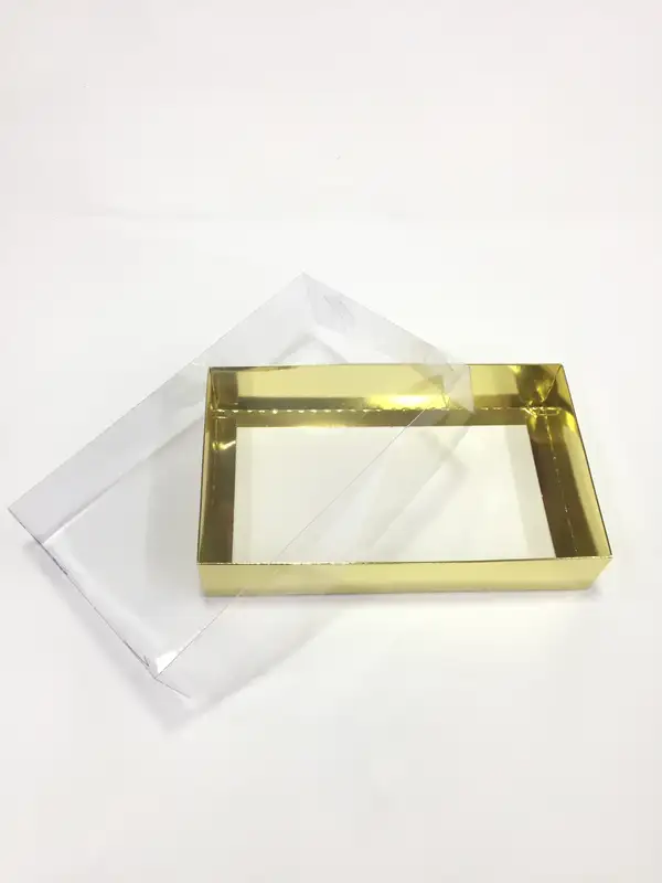 25x15x5 Altın Altı Kartonlu Asetat Kutu