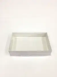 25x15x5 Beyaz Altı Kartonlu Asetat Kutu - Görsel 2
