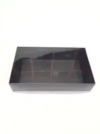 25x15x5 Siyah Altı Kartonlu Asetat Kutu - Görsel 2