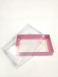 25x15x5 Pembe Altı Kartonlu Asetat Kutu - Görsel 1