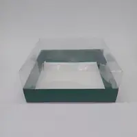25x25x10 Yeşil Altı Kartonlu Asetat Kutu - Görsel 2