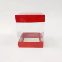 12x12x15 Çiftli Kırmızı Kutu - Görsel 1
