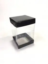 12x12x18 ASETATLI ÇİFTLİ KUTULAR TÜM RENKLER - Görsel 1