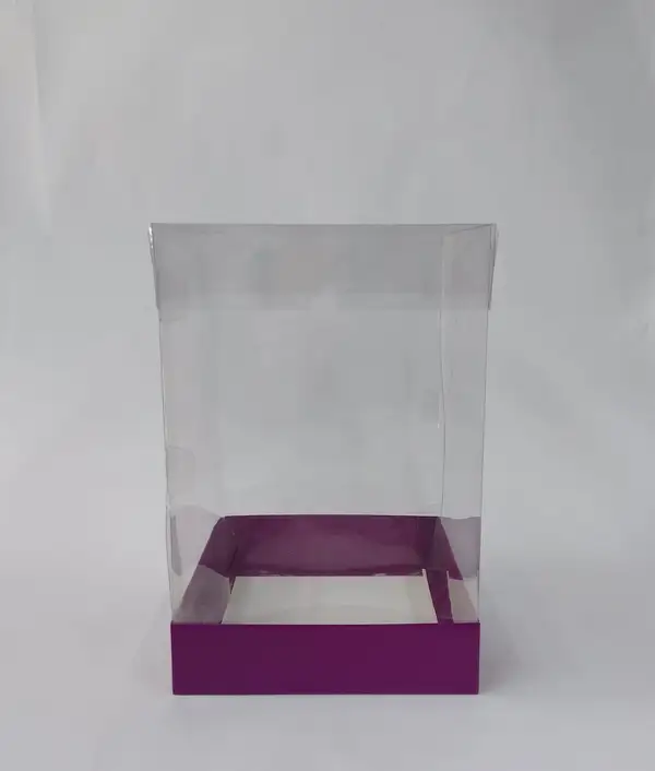 20x20x30 Altı Kartonlu Asetat Kutu