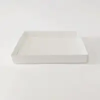 18x14x3 Beyaz Altı Kartonlu Asetat Kutu - Görsel 1