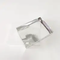 18x14x3 Gümüş Altı Kartonlu Asetat Kutu - Görsel 2