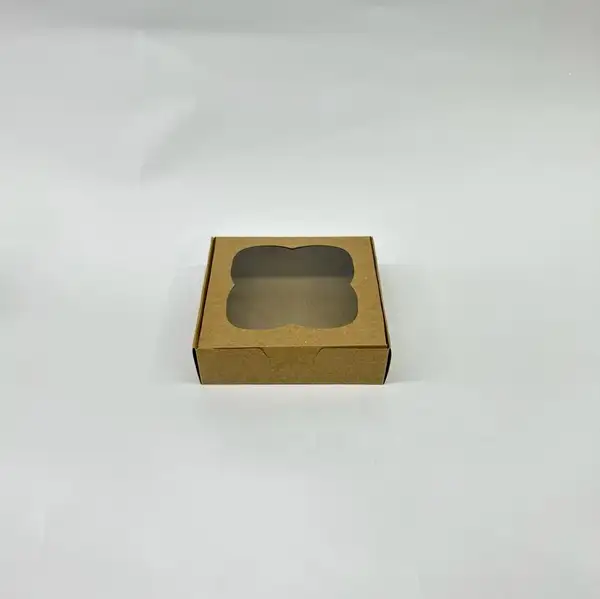 11x11x3 Pencereli Kraft Kutu