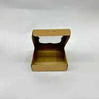 11x11x3 Pencereli Kraft Kutu - Görsel 2
