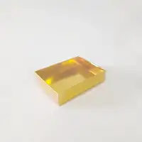 11x8x3 Altın Altı Kartonlu Asetat Kutu - Görsel 1