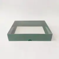 25x20x5 Yeşil Altı Kartonlu Asetat Kutu - Görsel 1