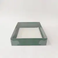 25x20x5 Yeşil Altı Kartonlu Asetat Kutu - Görsel 3