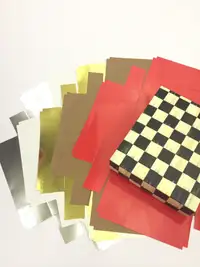 25x20x5 Gümüş Altı Kartonlu Asetat Kutu - Görsel 3