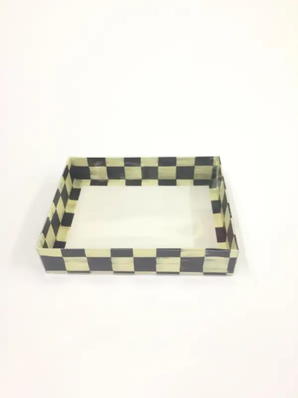 25x20x5 Dama Altı Kartonlu Asetat Kutu