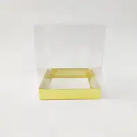 15x15x17 Altın Altı Kartonlu Asetat Kutu - Görsel 1