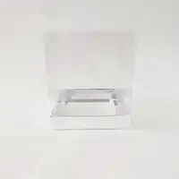 15x15x17 Gümüş Altı Kartonlu Asetat Kutu - Görsel 1