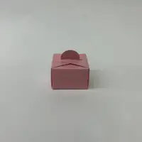 5x4.5x3.5 Tekli Pembe Lokum Kutusu - Görsel 1