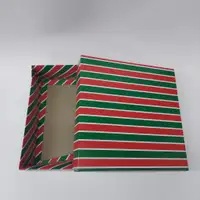 26x26x9 Komple Yılbaşı Desenli Kutu - Görsel 2