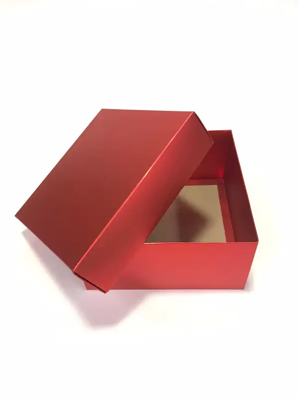 26x26x9 Komple Kırmızı Kutu