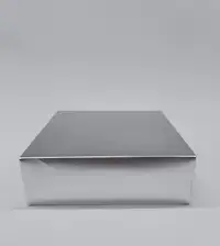 26x26x9 Komple Gümüş Kutu - Görsel 1