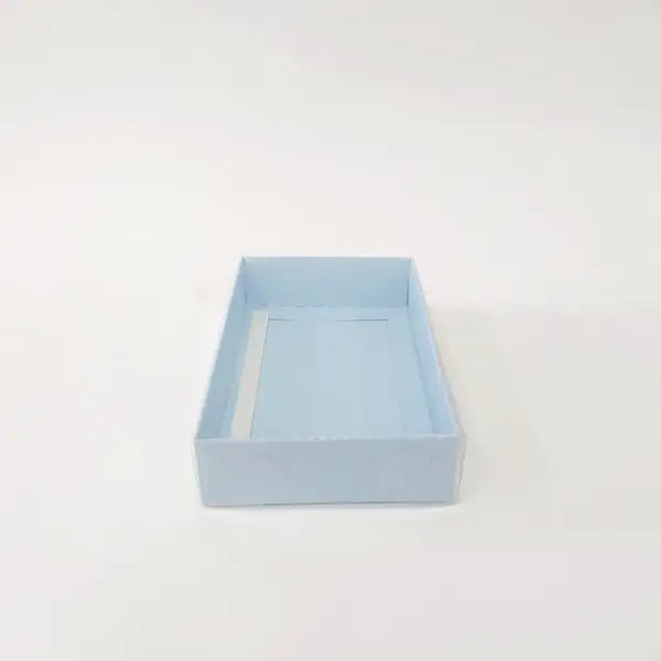 15x9x3 Mavi Altı Kartonlu Asetat Kutu