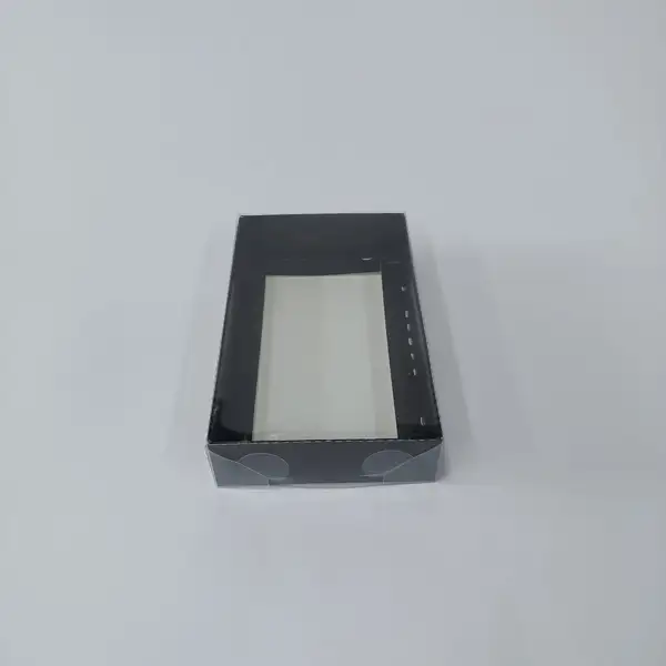 15x9x3 Siyah Altı Kartonlu Asetat Kutu