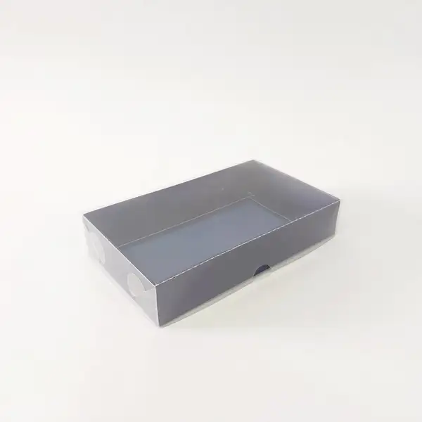 15x9x3 Lacivert Altı Kartonlu Asetat Kutu