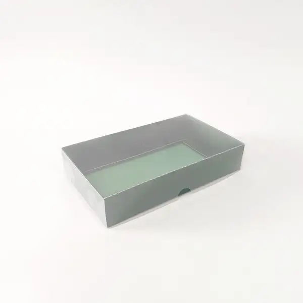 15x9x3 Yeşil Altı Kartonlu Asetat Kutu
