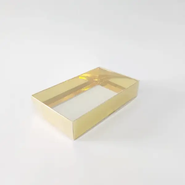 15x9x3 Altın Altı Kartonlu Asetat Kutu