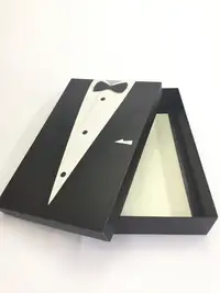 40x26x8 Siyah Damat Figürlü Komple Kutu - Görsel 4