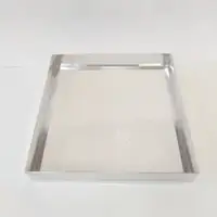 35x35x5 Gümüş Altı Kartonlu Asetat Kutu - Görsel 2